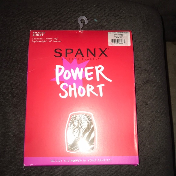 Spanx Power Short Sz 1X - Picture 3 of 7